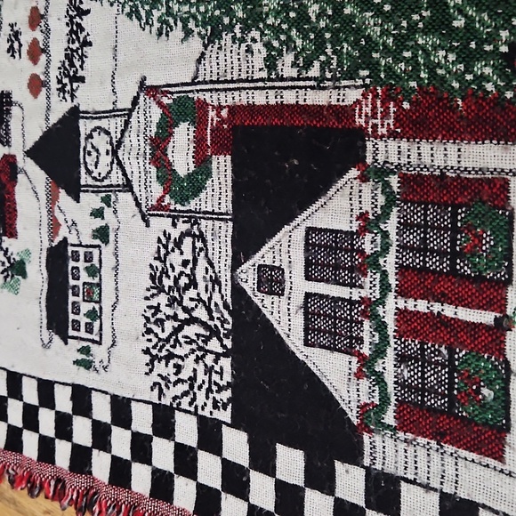 Holiday Village Woven Throw Blanket - Picture 7 of 12